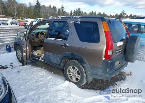 2002 Honda Cr-V Ex из США, поврежденный, VIN JHLRD78852C055885